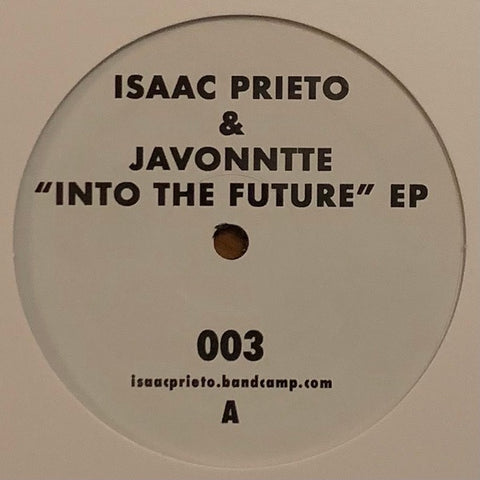 Isaac Prieto & Javonntte – Into The Future EP - New 12" Single Record 2022 Detroit Sound Odyssey Vinyl - House / Techno / Minimal