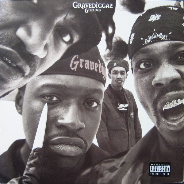 Gravediggaz – 6 Feet Deep - VG+ LP Record 1994 Gee Street Island
