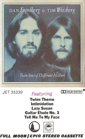 Dan Fogelberg & Tim Weisberg – Twin Sons Of Different Mothers - Used Cassette Epic 1978 USA - Rock