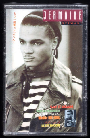 Jermaine Stewart – Say It Again - Used Cassette 1987 Arista Tape - Electronic