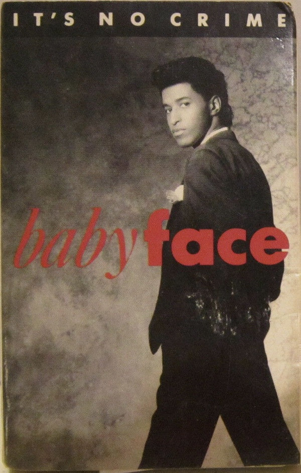 Babyface – It's No Crime - Used Cassette Solar 1989 USA - Hip Hop