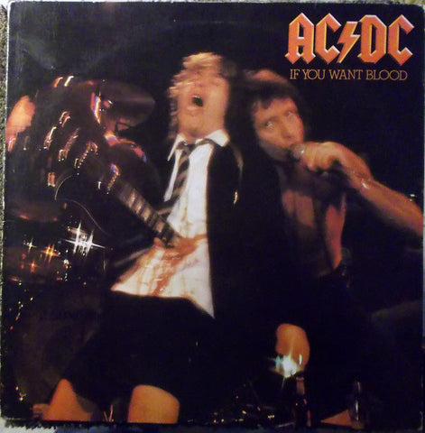 AC/DC ‎– If You Want Blood You've Got It - VG+ Stereo 1978 (Original Press) USA - Rock/Metal