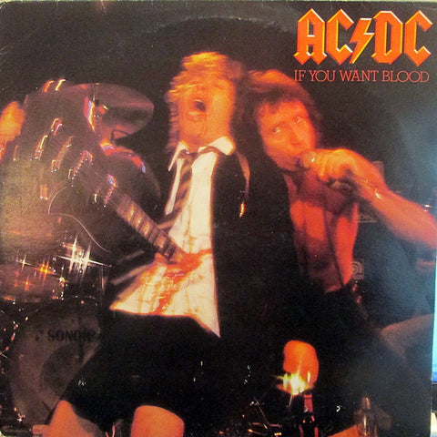 AC/DC ‎– If You Want Blood You've Got It - VG+ Stereo 1978 (UK Import Original Press) - Rock/Metal