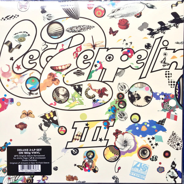 Led Zeppelin - Led Zeppelin III (1970) - New 2 LP Record 2014 Atlantic
