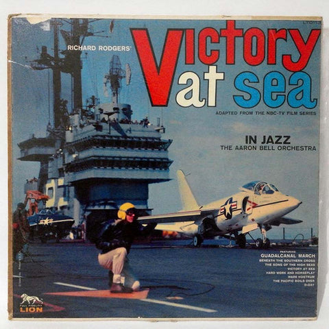 Aaron Bell ‎– Victory At Sea In Jazz VG+ - 1953 Lion USA - Jazz