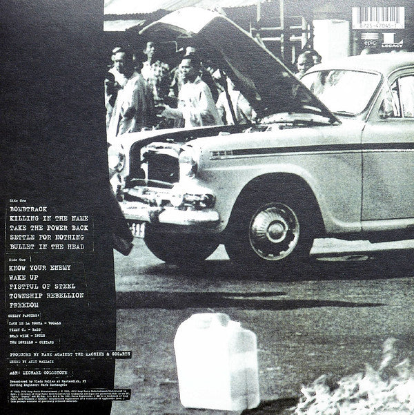 洋楽 RAGE AGAINST THE MACHINE LP Rage Against The Machine - Rage Against The Machine (1992) - New