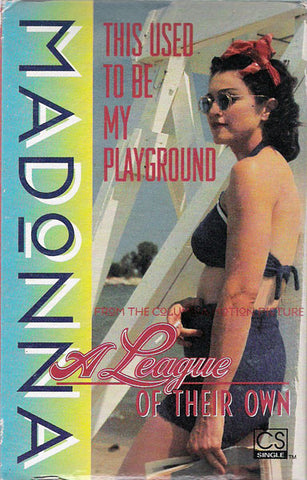 Madonna - This Used To Be My Playground - VG+ 1992 USA Cassette Tape Single - Pop