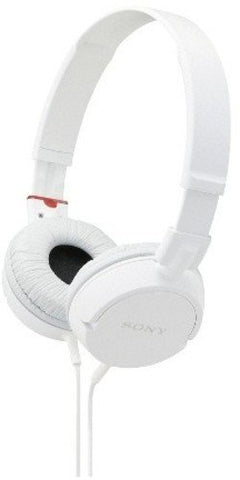 Sony MDR-ZX110 ZX Series Wired On Ear Headphones White/WHI