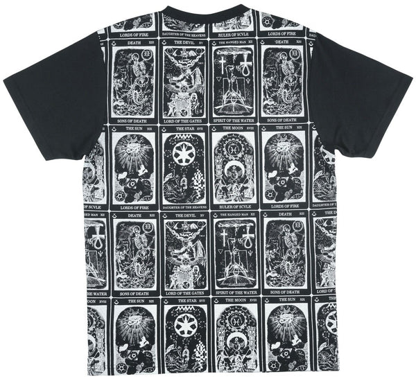 Black Scale (BLVCK SCVLE) - Men's Black Tarot Card Occult T-Shirt