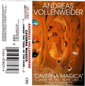 Andreas Vollenweider ‎– Caverna Magica (...Under The Tree - In The Cave...) - Used Cassette Tape 1983 CBS USA - Ambient / Electronic