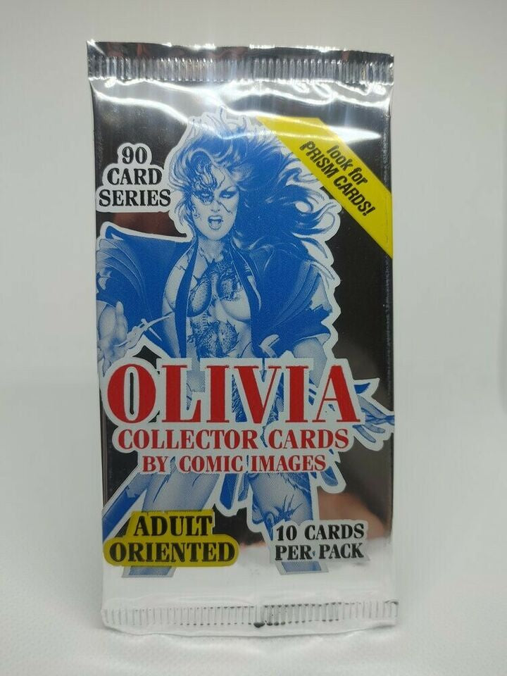 1) One Pack - New 1992 Comic Images OLIVIA Adult Fantasy Art