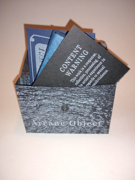 Janna Lee - Arcane Object - New Tape 2021 Self Released Limited Run Art-Cassette - Chicago Electronic Experimental / Noise / Harsh Noise Wall - Shuga Records