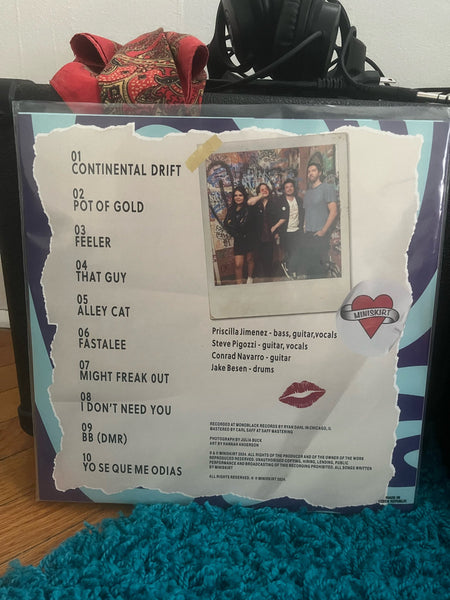 Miniskirt - Paint It Rad - New LP Record 2024 Monoblack Vinyl - Chicago Rock / Garage / Surf Rock - Shuga Records