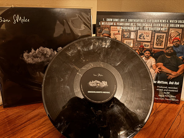 Greenlights Music - 3AM Smoke - New LP Record 2024 Self Released USA Black & White Smoke Cloud Vinyl - Chicago Hip Hop / Funk / Experimental - Shuga Records