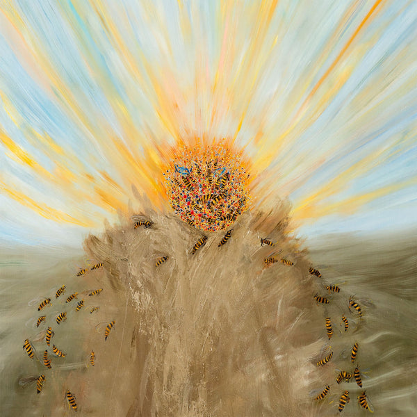 Holy Tongue Meets Shackleton - The Tumbling Psychic Joy of Now - New LP Record 2024 AD 93 UK Vinyl - Electronic / Dub / Psychedelic - Shuga Records