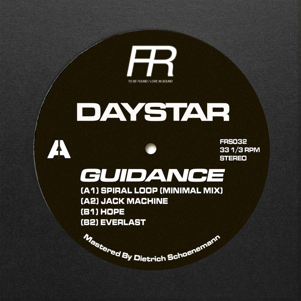 Daystar - Guidance - New 12" Single Record 2025 Fixed Rhythms Vinyl - Techno / House - Shuga Records