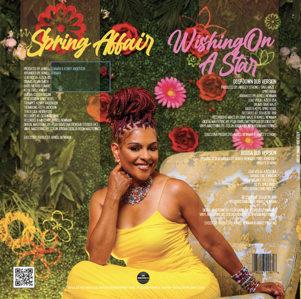 Aziza Lisa - Spring Affair - Mint- EP Record 2025 Soulistic 360 USA Lemon Drop 180 gram Vinyl - Chicago R&B / Soul / House