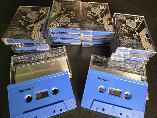 Speculum / Ennaytch - Speculum / Ennaytch - New Cassette 2026 Father Of Lies Tape - Electronic / Noise / Harsh Noise Wall - Shuga Records