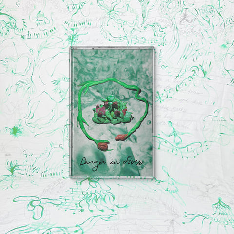 Wombo - Danger In Fives - New Cassette 2025 Fire Talk Tape - Indie Rock - Shuga Records