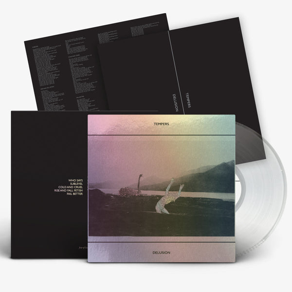 Tempers - Delusion - New LP Record 2026 fear of luxury/Cascine Ultra Clear Vinyl - Synth-pop / Post-Punk / Techno - Shuga Records