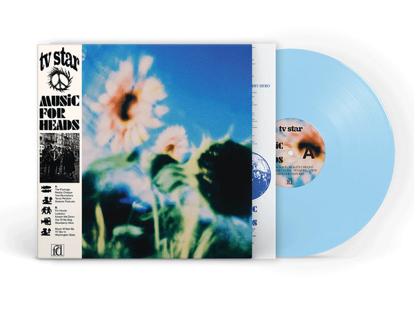 TV Star - Music For Heads - New LP Record 2026 Father/Daughter Baby Blue Opaque Vinyl - Indie Rock / Jangle Pop / Psychedelic - Shuga Records