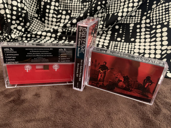 Cultesac - The Door County Incident (Cultesac Live @ Ephraim Village Hall, Door County, Wisconsin 2024) - New Cassette 2025 Monoblack Red Tape - Chicago Rock - Shuga Records