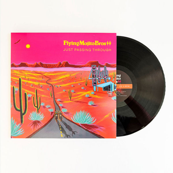 Flying Mojito Bros - Just Passing Through - New LP Record 2026 Ubiquity Vinyl - Electronic / Disco / Americana / Balearic - Shuga Records