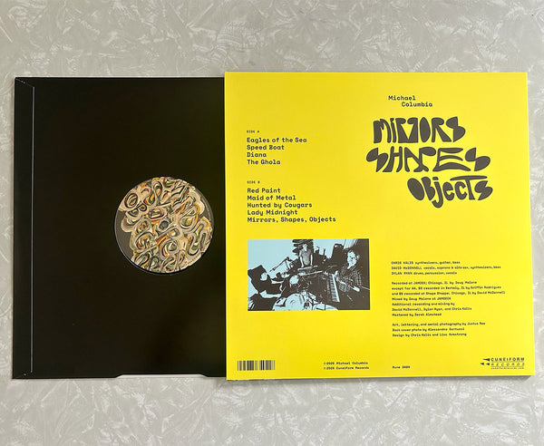 Michael Columbia - Mirrors, Shapes, Objects - New LP Record 2026 Cuneiform Records Vinyl - Chicago Rock / Experimental / Fusion / Electronic