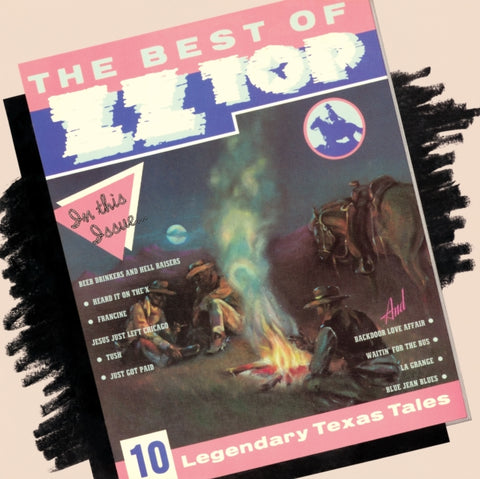ZZ Top – The Best Of ZZ Top (1977) - New LP Record 2023 Warner Blue Jean Blue Vinyl - Blues Rock