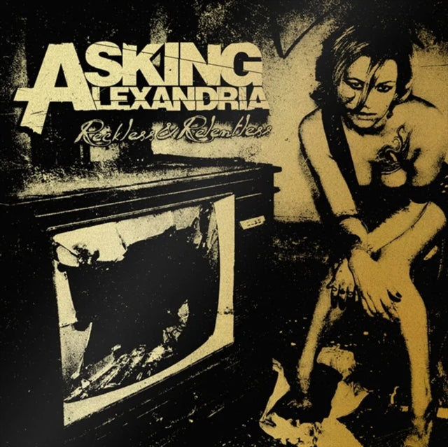 Asking Alexandria - Reckless & Relentless (2011) - Mint- LP Record Store Day 2024 Sumerian Gold Nugget Vinyl & Download - Metalcore / Heavy Metal - Shuga Records