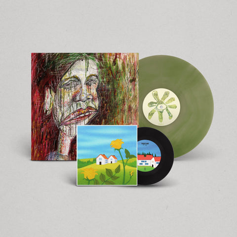 Teethe - Teethe - New LP Record 2024 Winspear Green Geode Vinyl & Bonus 7" Single - Indie Rock / Lo-Fi / Slowcore