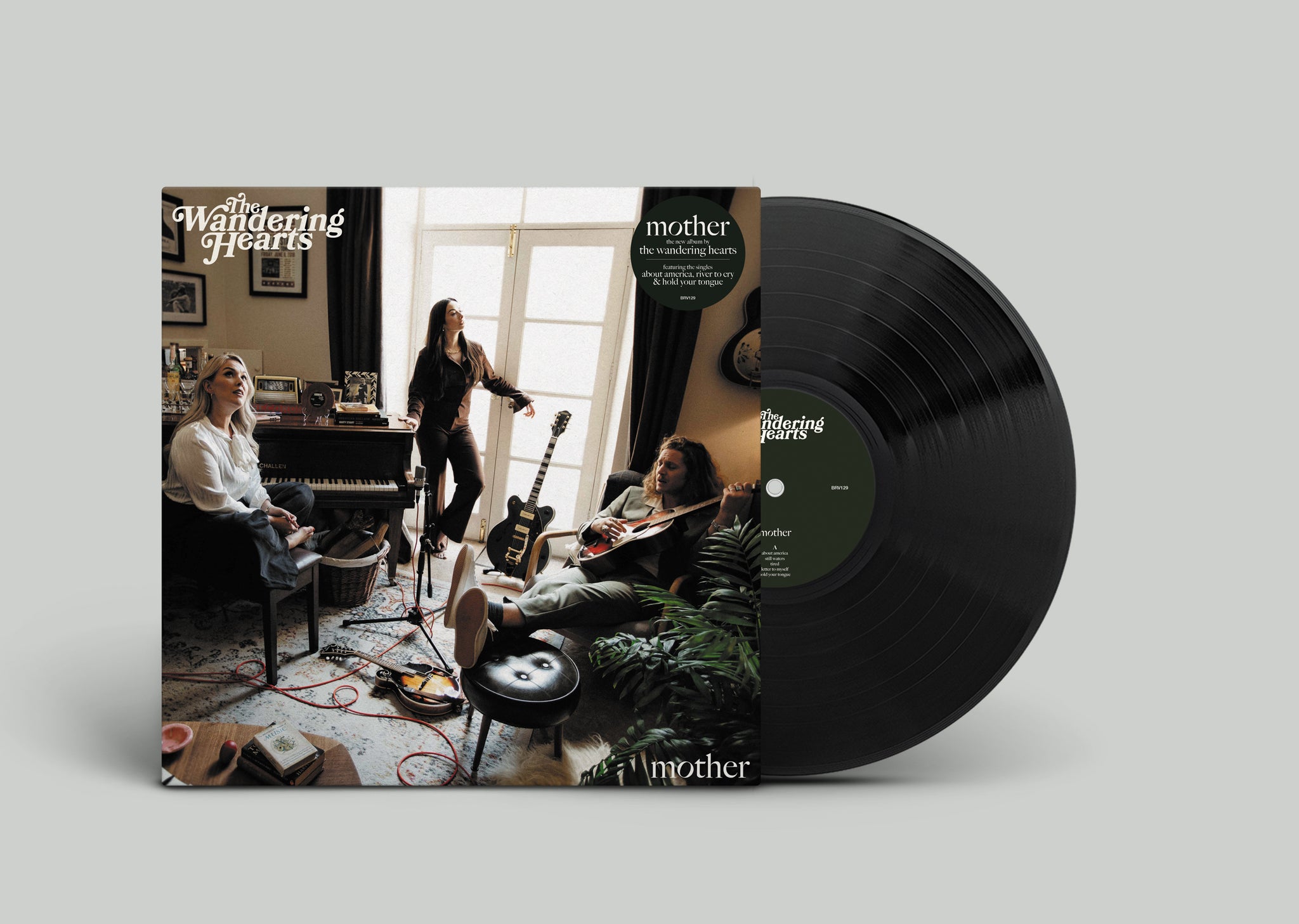 The Wandering Hearts - Mother - New LP Record 2024 Chrysalis Uk Vinyl - Folk Rock / Pop / Americana