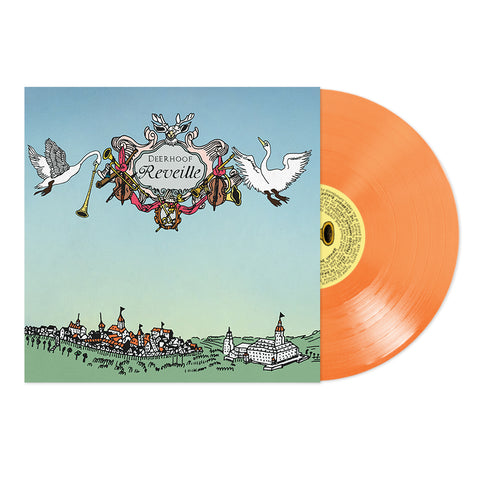 Deerhoof - Reveille (2002) - New LP Record 2024 Joyful Noise Clear Sun Orange Vinyl - Indie Rock / Noise Rock
