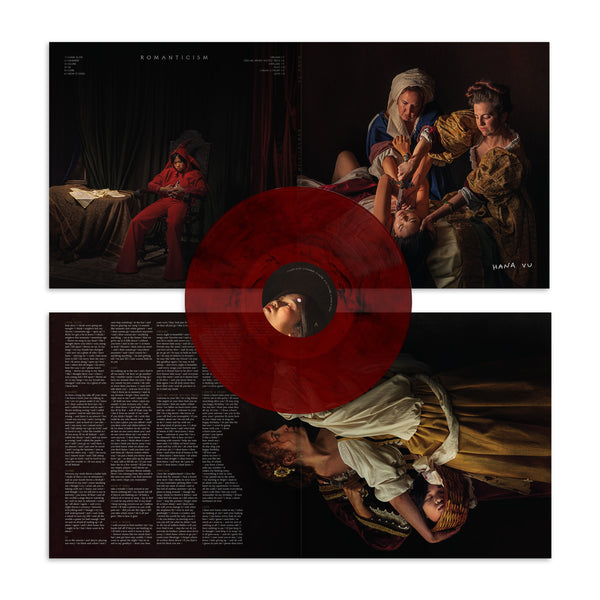 DAMAGED COVER - Hana Vu - Romanticism - New LP Record 2024 Ghostly International Ruby Red Vinyl - Indie Rock - Shuga Records