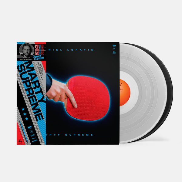 Daniel Lopatin - Marty Supreme (Original Motion Picture) - New 2 LP Record 2026 A24 Beat Clear & Black Vinyl, OBI & Poster - Soundtrack / Synthwave - Shuga Records