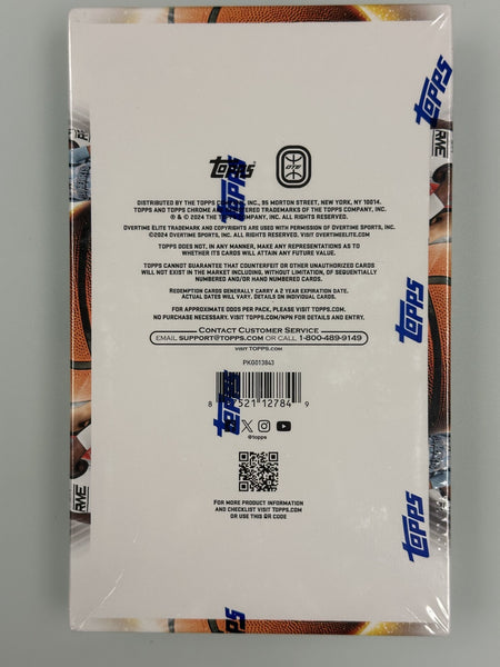 (1) New One Pack - 2023-2024 Topps Chrome NBA Basketball Trading Card - 8 Cards Per Pack - Shuga Records