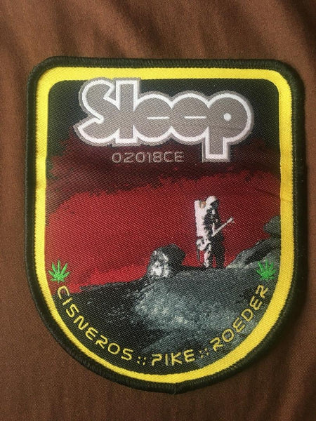 New 2018 SLEEP The Sciences TOUR Mission DOPESMOKER - Large Patch 0218CE Cisneros Pike Roeder - Shuga Records