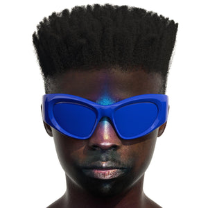 Kelvin Krash - HARSH - New LP Record 2024 KRASHED UK Blue Vinyl - Rap / Hyperpop - Shuga Records