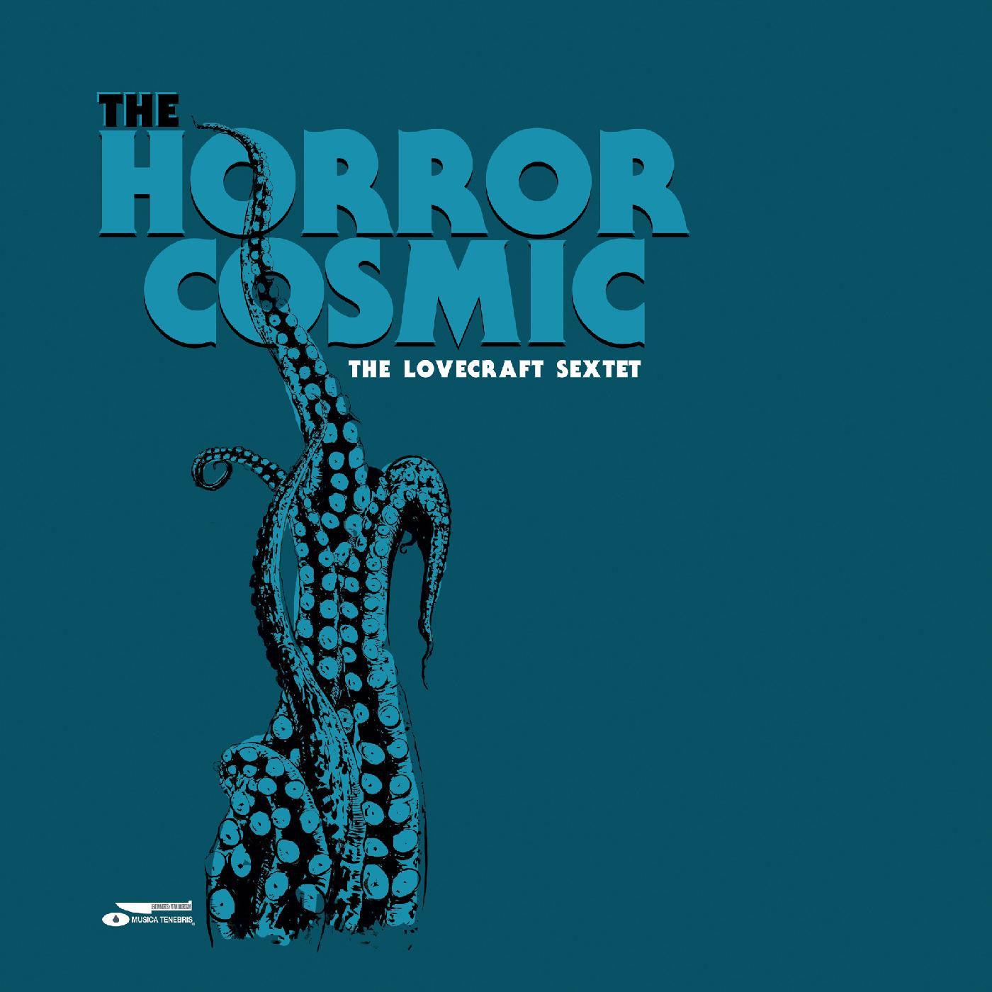 Lovecraft Sextet - The Horror Cosmic - New LP Record 2024 Denovali Dark Cyan Blue Vinyl & Download -  Dark Jazz / Dark Ambient / Drone