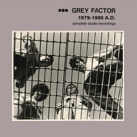 Grey Factor – 1979-1980 A.D. (Complete Studio Recordings) - New LP Record 2024 Damaged Disco UK Grey & White Vinyl -  Synth Pop  / Post-Punk / Minimal / Coldwave