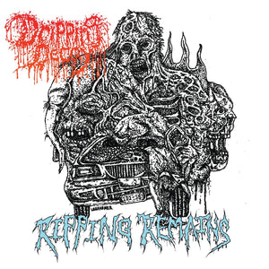 Dripping Decay - Ripping Remains- New Lp Record 2024 Satanik Royalty Yellow With Lime Green Splatter Vinyl - Death Metal