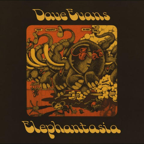 Dave Evans - Elephantasia (1972) - New LP Record 2023 Fire UK Vinyl & Download - Folk / Prog