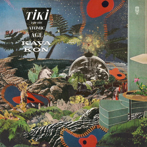Kava Kon - Tiki for the Atomic Age - New LP Record 2024 MELLO EXOTICA Indie Exclusive Green & Cream Splatter Vinyl - Electronic / Exotica / Dub