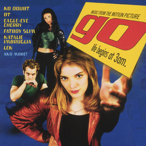 Various Artists - Go--Music from the Motion Picture (25th Anniversary)  - New 2 LP Record 2024 Real Gone Music Blue Vinyl - Soundtrack