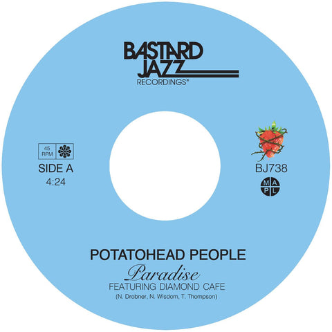 Potatohead People & Diamond Cafe - Paradise - New 7" Single Record 2024 Bastard Jazz Vinyl - Future Jazz / Funk