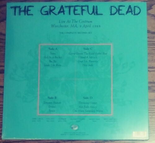 The Grateful Dead - Live At The Centrum, Worchester, MA, 9 April 1988 Mint- 2 LP Record 2020 Radio Looploop UK Green Vinyl - Psychedelic Rock / Blues Rock / Country Rock - Shuga Records
