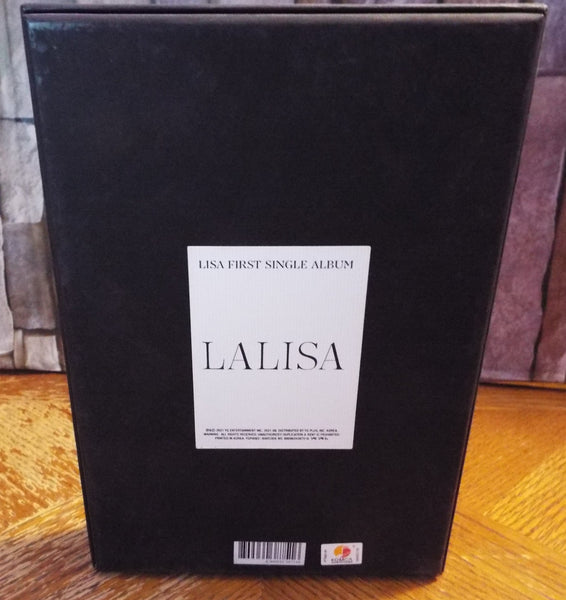 Lisa - Lalisa (Black Version) - VG CD 2021 YG Entertainment Single Album with Booklet & CD ONLY - K-pop / Electronic - Shuga Records