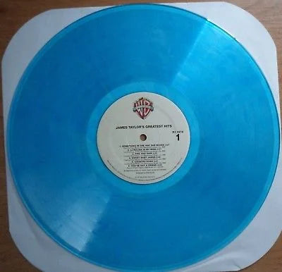 James Taylor - James Taylor's Greatest Hits - Mint- LP Record 2015 Warner Rhino Barnes & Noble Exclusive Blue Vinyl - Soft Rock / Folk Rock - Shuga Records