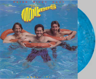 The Monkees - Pool It (1987) - New LP Record 2025 Friday Music Blue Swirl Vinyl - Pop Rock / Rock & Roll - Shuga Records