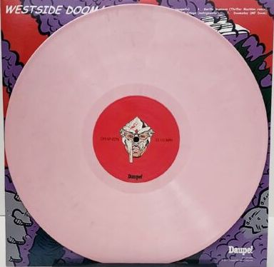 Westside Gunn x MF Doom - Westside Doom / MF Doom x Tatsuro Yamashita (2018) - Mint- LP Record 2018 Daupe! Unofficial Pink Vinyl & OBI - Hardcore Hip-Hop - Shuga Records